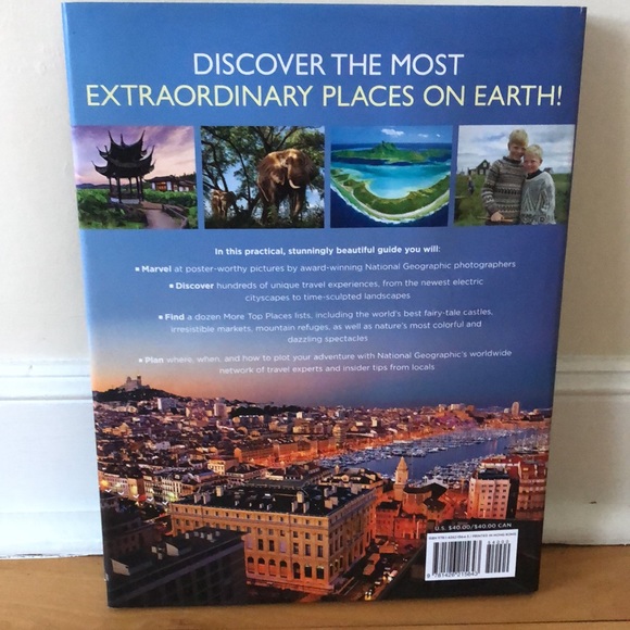 National Geographic Destinations Of A Lifetime Coffee Table Book - Picture 2 of 6